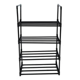 Shoe Rack Multifunctional Multilayer Large Capacity Shoe Shelf for Closet Hallway Bedroom Entryway 1 Column 4 Layers - Extra Image