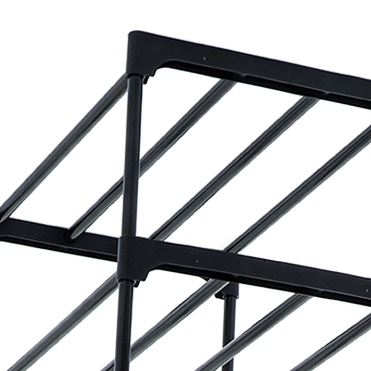 Shoe Rack Multifunctional Multilayer Large Capacity Shoe Shelf for Closet Hallway Bedroom Entryway 1 Column 4 Layers