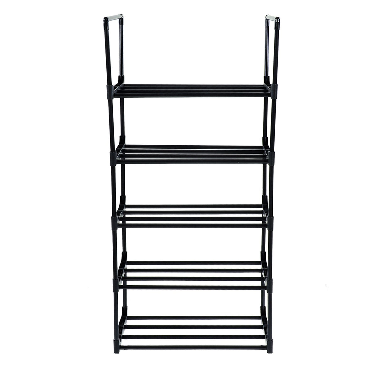 Shoe Rack Multifunctional Multilayer Large Capacity Shoe Shelf for Closet Hallway Bedroom Entryway 1 Column 5 Layers