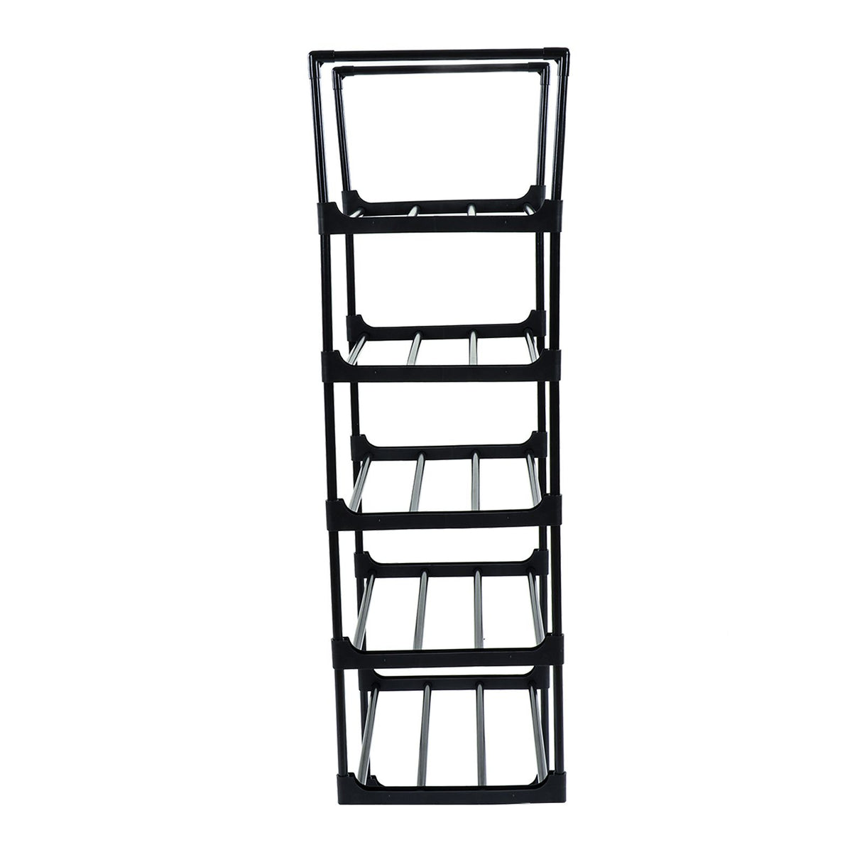 Shoe Rack Multifunctional Multilayer Large Capacity Shoe Shelf for Closet Hallway Bedroom Entryway 1 Column 5 Layers