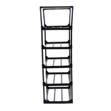 Shoe Rack Multifunctional Multilayer Large Capacity Shoe Shelf for Closet Hallway Bedroom Entryway 1 Column 5 Layers
