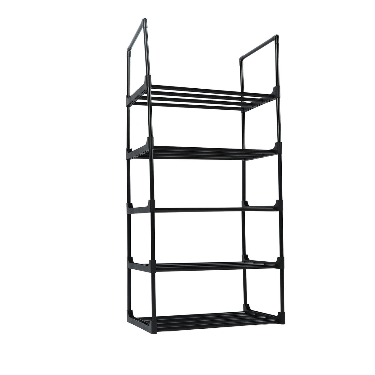 Shoe Rack Multifunctional Multilayer Large Capacity Shoe Shelf for Closet Hallway Bedroom Entryway 1 Column 5 Layers