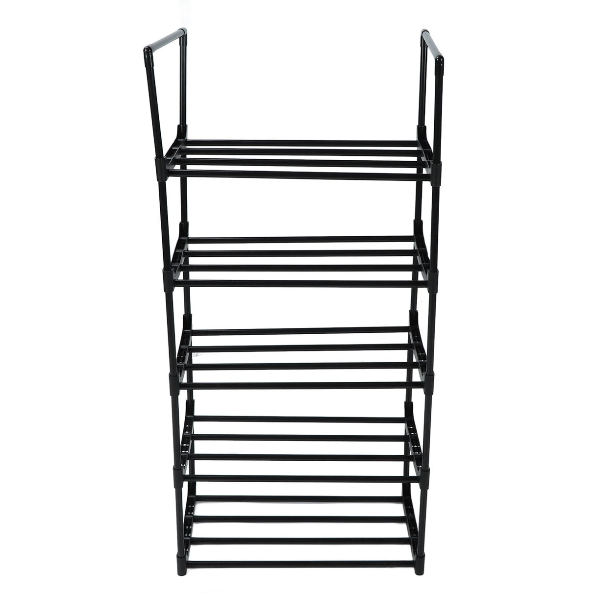 Shoe Rack Multifunctional Multilayer Large Capacity Shoe Shelf for Closet Hallway Bedroom Entryway 1 Column 5 Layers