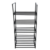 Shoe Rack Multifunctional Multilayer Large Capacity Shoe Shelf for Closet Hallway Bedroom Entryway 1 Column 5 Layers - Extra Image