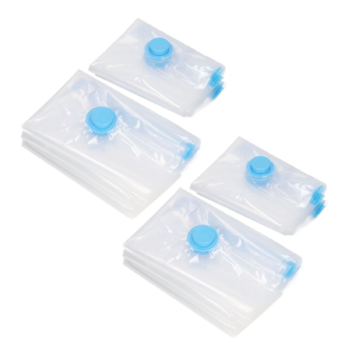 8Pcs Vacuum Compression Bag with 1 Manual Vacuum Air Pump Vacuum Compression Bag Kit