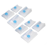8Pcs Vacuum Compression Bag with 1 Manual Vacuum Air Pump Vacuum Compression Bag Kit