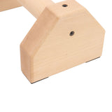 2pcs Wooden Push Up Handles Anti Slip Pushup Bar Handstand Parallettes Bars for Indoor Outdoor 30cm / 11.8in - Extra Image