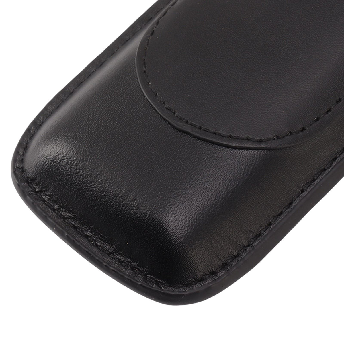 Cigar Case Elegant Vintage Hand Crafted Slim Portable 2 Fingers Cigar Holder for Travel Party Business Black