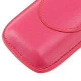 Cigar Case Elegant Vintage Hand Crafted Slim Portable 2 Fingers Cigar Holder for Travel Party Business Pink