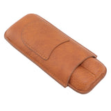 Cigar Carrying Case Portable Leather Small Cigar Humidor Case Holder for Birthday Gift