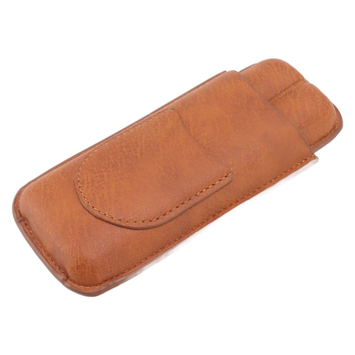 Cigar Carrying Case Portable Leather Small Cigar Humidor Case Holder for Birthday Gift