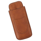 Cigar Carrying Case Portable Leather Small Cigar Humidor Case Holder for Birthday Gift