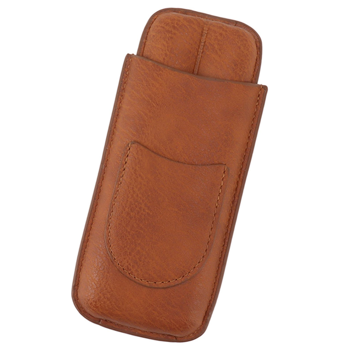 Cigar Carrying Case Portable Leather Small Cigar Humidor Case Holder for Birthday Gift
