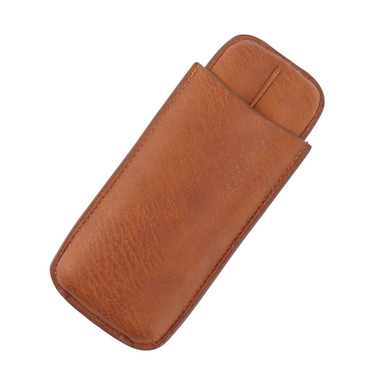 Cigar Carrying Case Portable Leather Small Cigar Humidor Case Holder for Birthday Gift