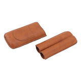 Cigar Carrying Case Portable Leather Small Cigar Humidor Case Holder for Birthday Gift