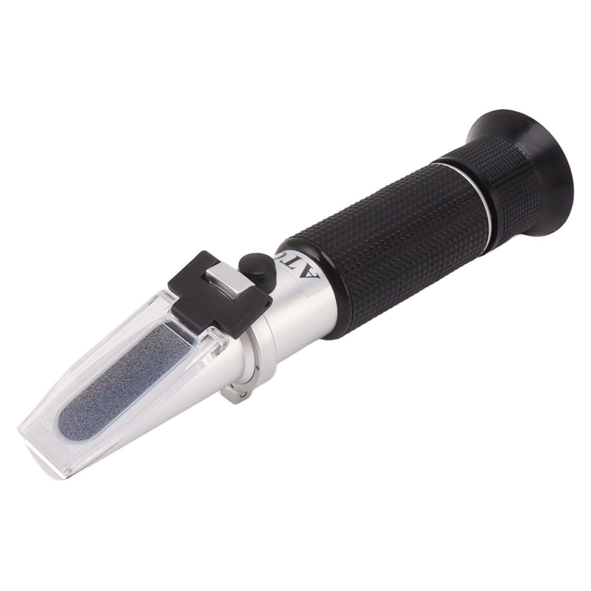 Handheld Refractometer 1.000 to 1.130 SG 0 to 32 Brix Sugar Alcohol Meter with Auto Temp Compensation for Beer Fruit