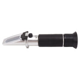 Handheld Refractometer 1.000 to 1.130 SG 0 to 32 Brix Sugar Alcohol Meter with Auto Temp Compensation for Beer Fruit - Side View