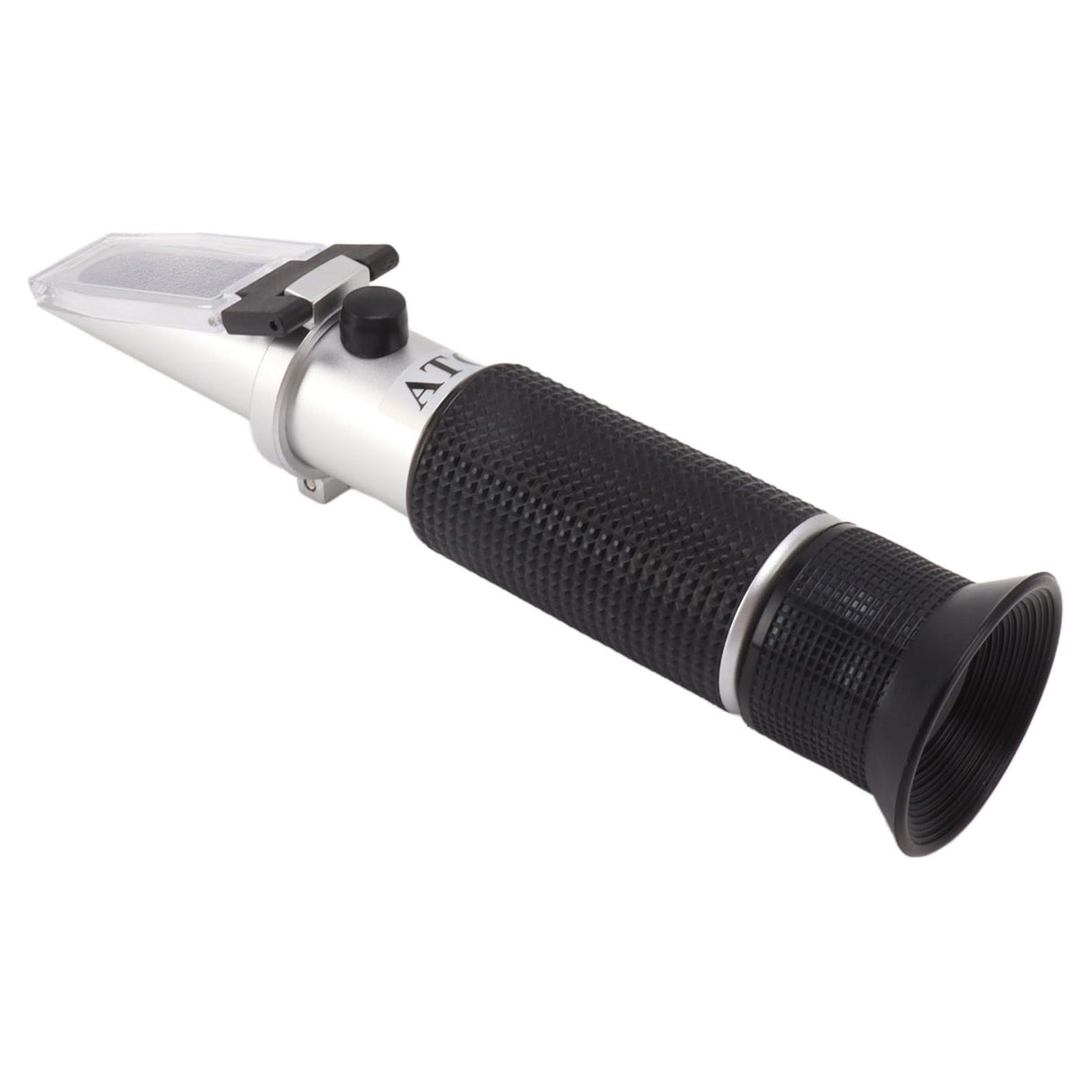 Handheld Refractometer 1.000 to 1.130 SG 0 to 32 Brix Sugar Alcohol Meter with Auto Temp Compensation for Beer Fruit