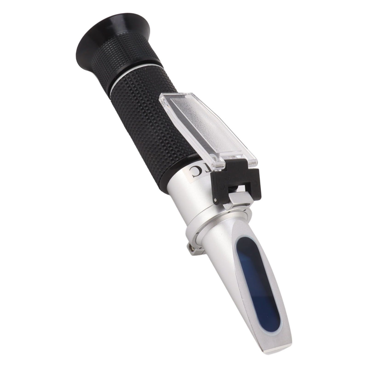 Handheld Refractometer 1.000 to 1.130 SG 0 to 32 Brix Sugar Alcohol Meter with Auto Temp Compensation for Beer Fruit