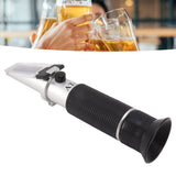 Handheld Refractometer 1.000 to 1.130 SG 0 to 32 Brix Sugar Alcohol Meter with Auto Temp Compensation for Beer Fruit - Extra Image