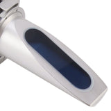Handheld Refractometer 1.000 to 1.130 SG 0 to 32 Brix Sugar Alcohol Meter with Auto Temp Compensation for Beer Fruit