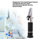 Clinical Refractometer Copper Automatic Temperature Compensation Urine Specific Gravity Refractometer for Home