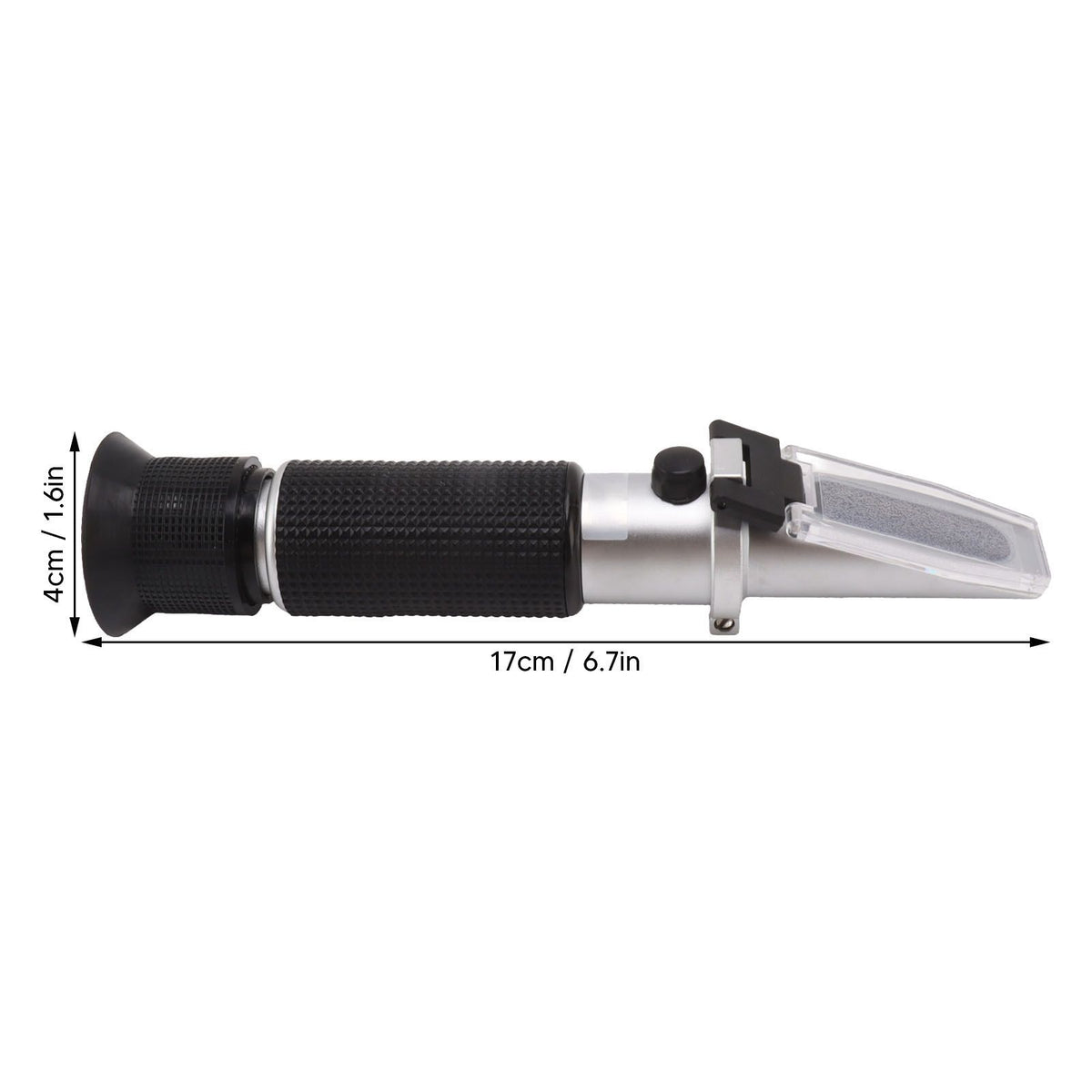 Clinical Refractometer Copper Automatic Temperature Compensation Urine Specific Gravity Refractometer for Home