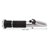 Clinical Refractometer Copper Automatic Temperature Compensation Urine Specific Gravity Refractometer for Home