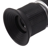 Clinical Refractometer Copper Automatic Temperature Compensation Urine Specific Gravity Refractometer for Home - Rear View