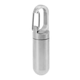 Keychain Tablet Holder Portable Waterproof Stainless Steel Tablet Case for Outdoor Camping Travel Mini