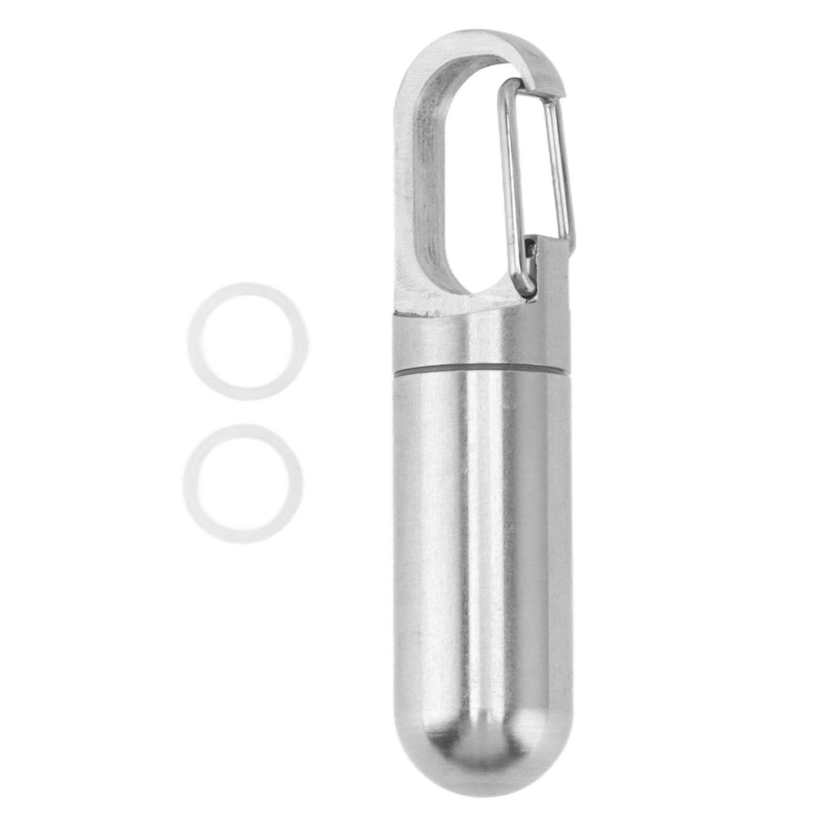 Keychain Tablet Holder Portable Waterproof Stainless Steel Tablet Case for Outdoor Camping Travel Small