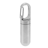 Keychain Tablet Holder Portable Waterproof Stainless Steel Tablet Case for Outdoor Camping Travel Small