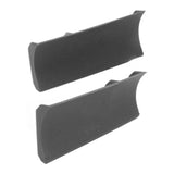 2pcs Snow Plow Shoe Accessories Shoe Ornaments Classic Shoe Ornaments Attachment for Indoor Outdoor Grey - Side View
