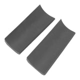 2pcs Snow Plow Shoe Accessories Shoe Ornaments Classic Shoe Ornaments Attachment for Indoor Outdoor Grey