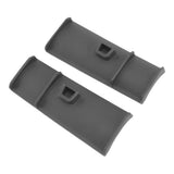 2pcs Snow Plow Shoe Accessories Shoe Ornaments Classic Shoe Ornaments Attachment for Indoor Outdoor Grey