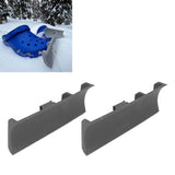 2pcs Snow Plow Shoe Accessories Shoe Ornaments Classic Shoe Ornaments Attachment for Indoor Outdoor Grey - Extra Image