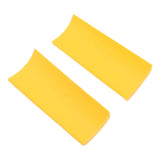 2pcs Snow Plow Shoe Accessories Shoe Ornaments Classic Shoe Ornaments Attachment for Indoor Outdoor Yellow