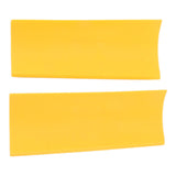 2pcs Snow Plow Shoe Accessories Shoe Ornaments Classic Shoe Ornaments Attachment for Indoor Outdoor Yellow