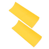 2pcs Snow Plow Shoe Accessories Shoe Ornaments Classic Shoe Ornaments Attachment for Indoor Outdoor Yellow