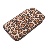 Cigar Case Portable Travel Humidor Case 3 Finger Cigar Carrying Case With Moisturize Function - Rear View