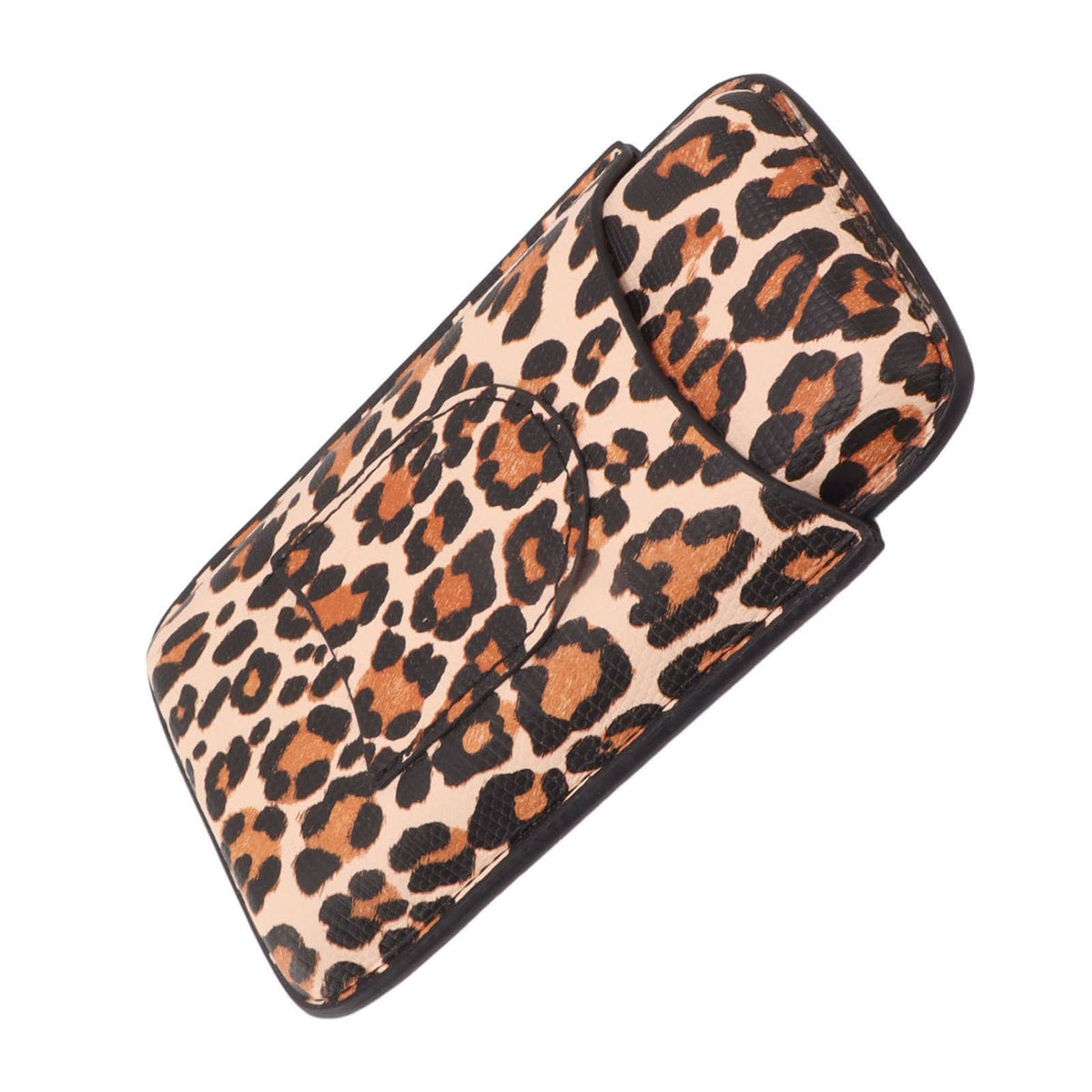 Cigar Case Portable Travel Humidor Case 3 Finger Cigar Carrying Case With Moisturize Function