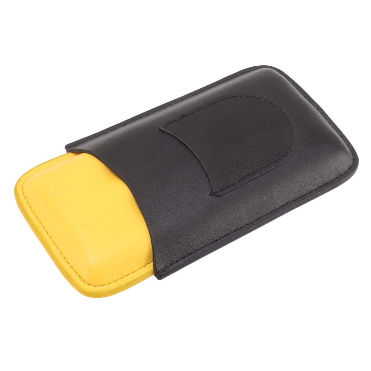 Cigars Leather Cigar Case Portable Cigar Holder Light Weight 3 Holder Cigar Case for Traveling Home