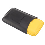 Cigars Leather Cigar Case Portable Cigar Holder Light Weight 3 Holder Cigar Case for Traveling Home