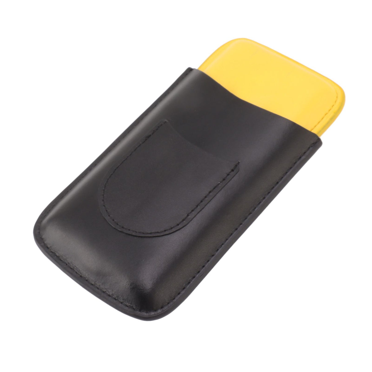 Cigars Leather Cigar Case Portable Cigar Holder Light Weight 3 Holder Cigar Case for Traveling Home