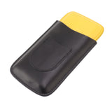 Cigars Leather Cigar Case Portable Cigar Holder Light Weight 3 Holder Cigar Case for Traveling Home - Extra Image