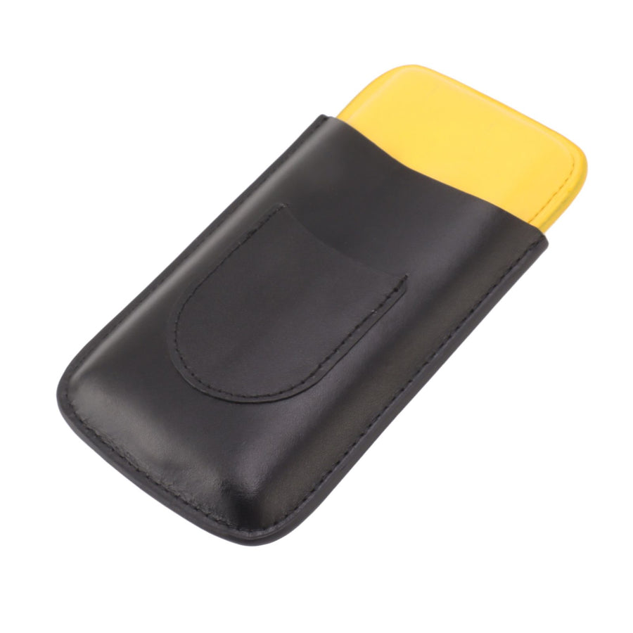 Cigars Leather Cigar Case Portable Cigar Holder Light Weight 3 Holder Cigar Case for Traveling Home
