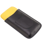 Cigars Leather Cigar Case Portable Cigar Holder Light Weight 3 Holder Cigar Case for Traveling Home