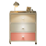 Home Storage Cabinet PP Macaron Color Large Capacity Multi Layer Drawer Storage Cabinet for Bedroom Office 3 Layer - Top-Down View