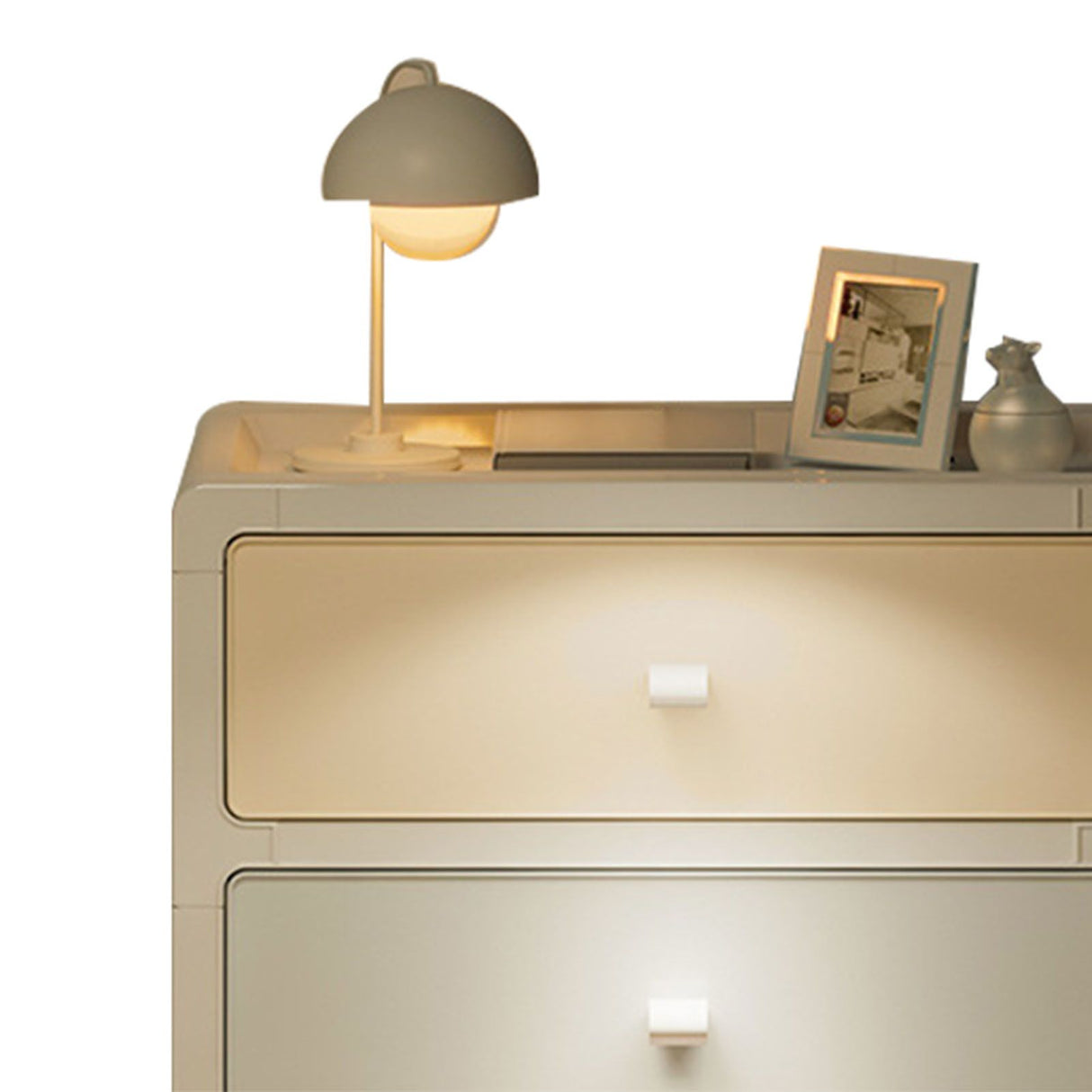 Home Storage Cabinet PP Macaron Color Large Capacity Multi Layer Drawer Storage Cabinet for Bedroom Office 3 Layer