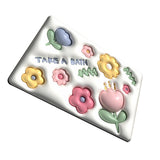 Diatomaceous Earth Bath Mat Bath Mat Slip Resistant 3D Pattern Fast Drying Bathroom Floor Rug 003